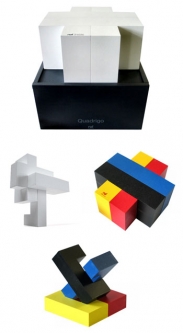 Naef Quadrigo Multi Color Wooden Art Blocks