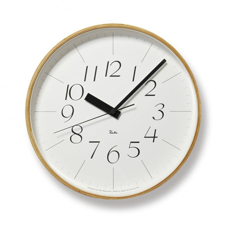 Riki Watanabe 'Riki' Japanese Modern Wall Clock