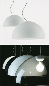 Oluce Vico Magistretti Design Sonora Pendant Lamp