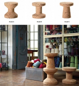 Jasper Morrison Cork Stool - Cork Family - Vitra Chairs