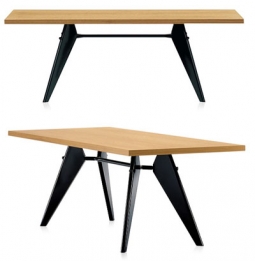 Jean Prouve EM Table - Wood- Vitra Dining Tables