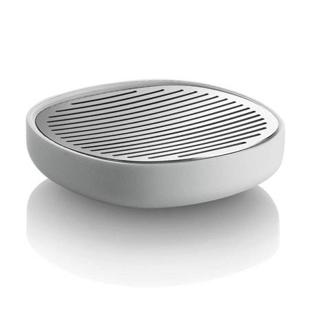 Alessi Birillo Soap Saver Dish Bathroom Tray Oval 18 10 Steel Alessi Birillo Soap Saver Dish Bathroom Tray Oval 18 10 Steel