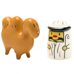 Alessi Christmas Amir and Camelus Figurines