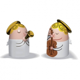 Alessi Holiday Angels Band Figurines AMGI26SET1