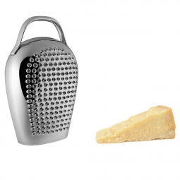 Cheese Please Grater: Alessi Cheese Please Coarse Cheese Grater, Stainless