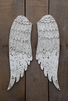 Wall Mounted Angel Wings - Holiday Wall Decoration