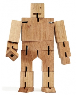 Active Cubebot Medium Poseable Robot Figure