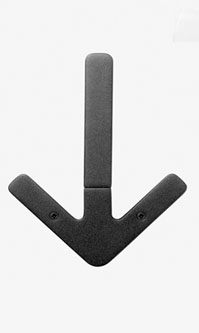 Design House Stockholm: Gustav Hallen Arrow Hanger, Coat Rack