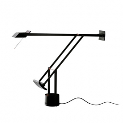 Modern Halogen Reading Task Adjustable Steel Desk Lamp - Black Desk Lamp