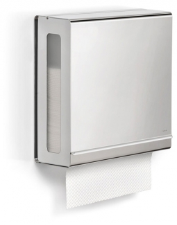 Touchless Stainless Steel C-Fold Paper Towel Dispenser - Blomus