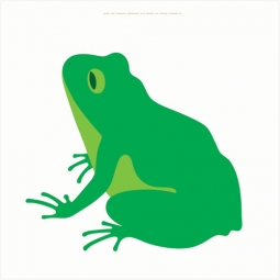 Enzo Mari Green Frog Poster: La Rana