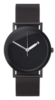 Ross McBride: Extra Normal Watch Grande - Black Steel Mesh Band