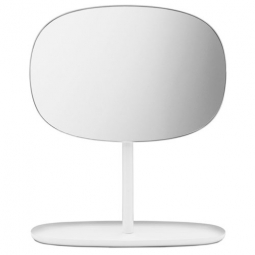 FLIP Modern Makeup Mirror by Normann Copenhagen, White