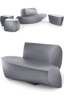 Frank Gehry Original Heller Modern Outdoor Sofa