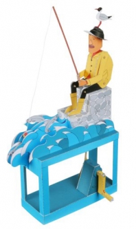 Walter Ruffler: Good fishing Mechanical Paper Kit