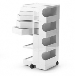 Office Furniture: Joe Colombo Boby Storage Trolley Organizer 4/5