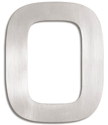 house number signs modern