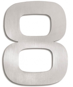 House Number Signs: Modern House Numbers - 8