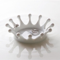 Masashi Hanayama: Milk Crown Jewelry Tray