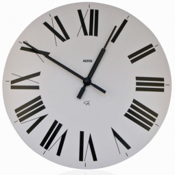 Alessi Classic Firenze 14.25" Wall Clock with Roman Numerals