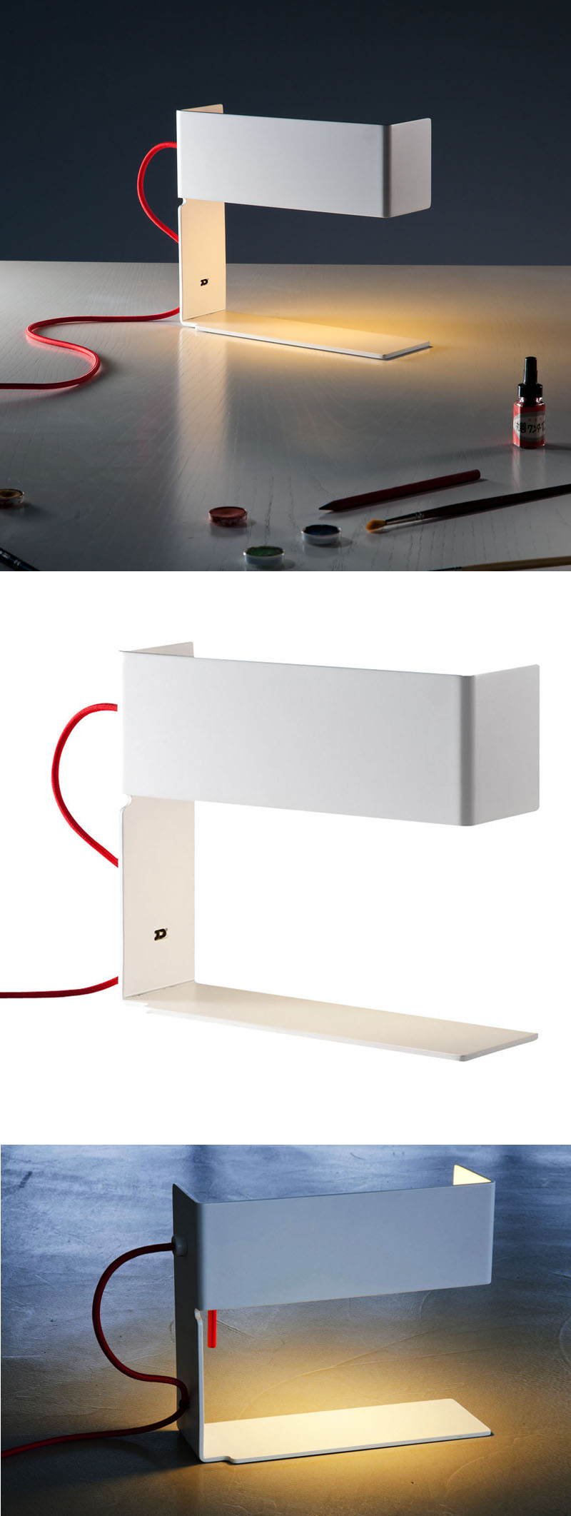 Luce Lamp Table Bandero Minimalist Martinelli