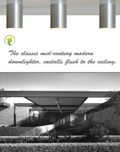 Mid Century Modern Aluminum Ceiling, Mid Century Modern Outdoor Lighting Ideas