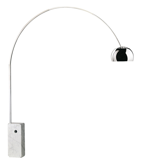 mid century modern arc lamp