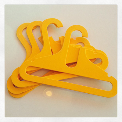 Childrens Modern Coat Hangers - Mod 1960s Design