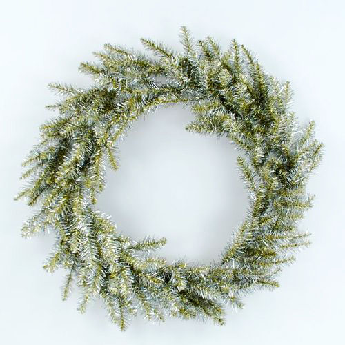 Large 32 Retro Modern Tinsel Wreath For Front Door Nova68 Large 32 Retro Modern Tinsel Wreath For Front Door