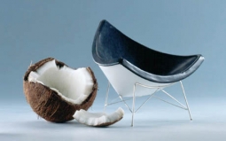 Nelson Coconut 1955 Vitra Miniature Chair