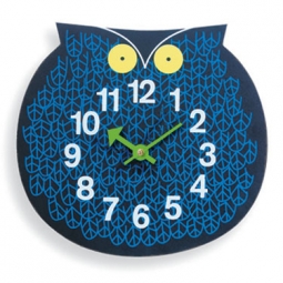 VITRA 21500401: 10.5" Omar the Owl Wall Clock by George Nelson