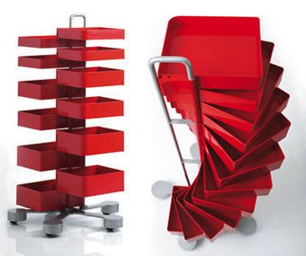Office Furniture: Spinny Organizer Storage Cabinet Drawers ...