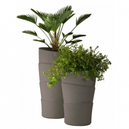Palma Tall Modern Palm-Shape Outdoor Planter Pot