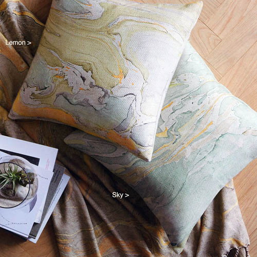 Pastel Marble Pillow
