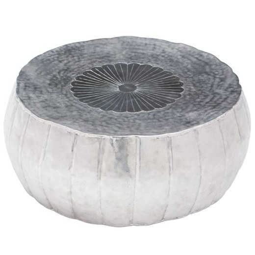 Hand Chased Pasha Coffee Table In Recycled Aluminum Nova68 Com - Aluminum Round Coffee Table Hand Chased Pasha Coffee Table In Recycled Aluminum Nova68 Com - Aluminum Round Coffee Table