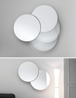 Isao Hosoe: Shiki Revolving Round Wall Mirror by Tonelli