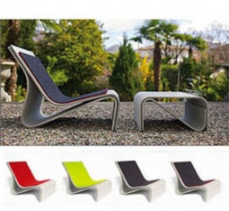 Julia Von Sponeck: Sponeck Modern Garden Chaise Lounge Chair