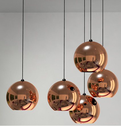 Copper Pendant Pendants - Dixon Copper Shade NOVA68.com