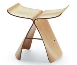 Sori Yanagi Butterfly - Maple - Vitra Butterfly Stools