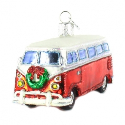 Volkswagen Bus Samba Camper Van Ornament