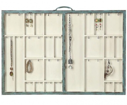 Classic Jewelry Cabinet for Walls with 26 Organizers