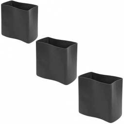 Wave Modern Architectural Outdoor Planter Box - Lightweight Cement
