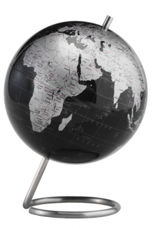 Modern Spectrum Metallic Desktop World Globe 6 Inch