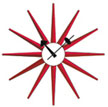 george_nelson_sunburst_clock_red